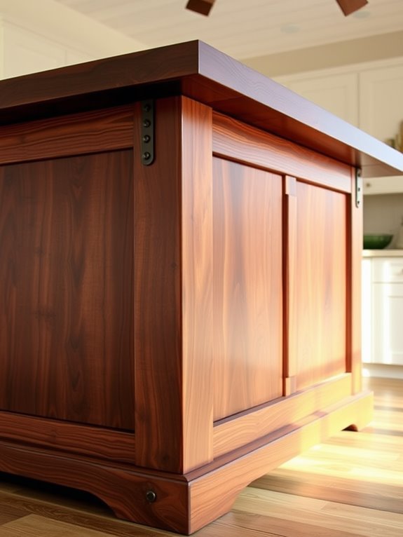 rich deep wood coloration