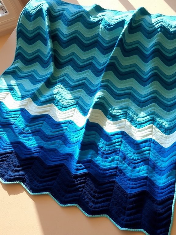 rippling flowing water motion