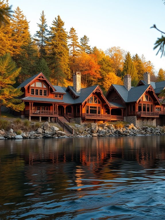 riverside charming rustic beauty