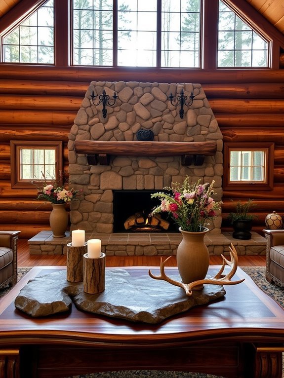 rocky decorative elements featured