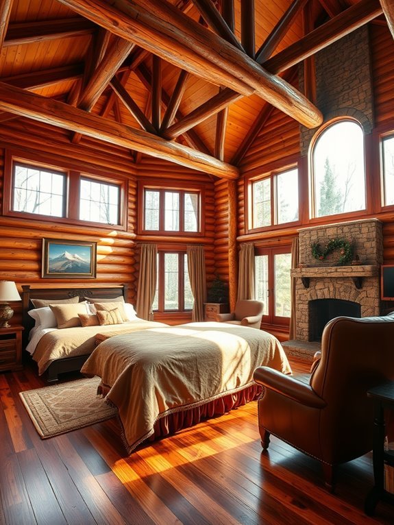 roomy sleeping quarters available