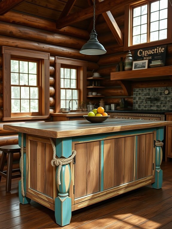 rustic aged decorative style