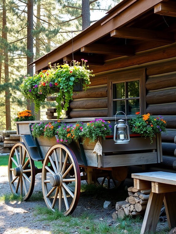 rustic antique cart embellishments