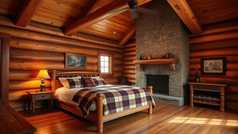 rustic cabin bedroom inspiration