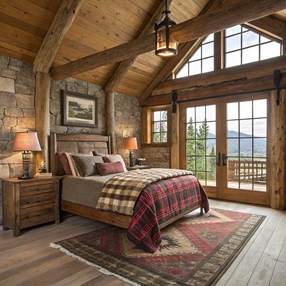 rustic cabin bedroom inspiration