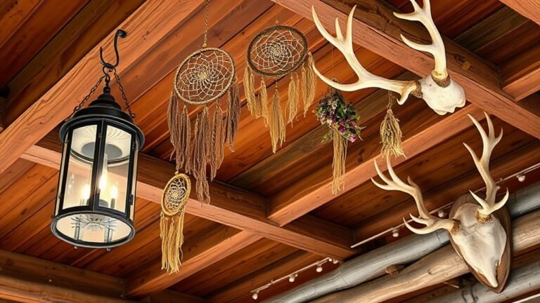 rustic cabin ceiling decor