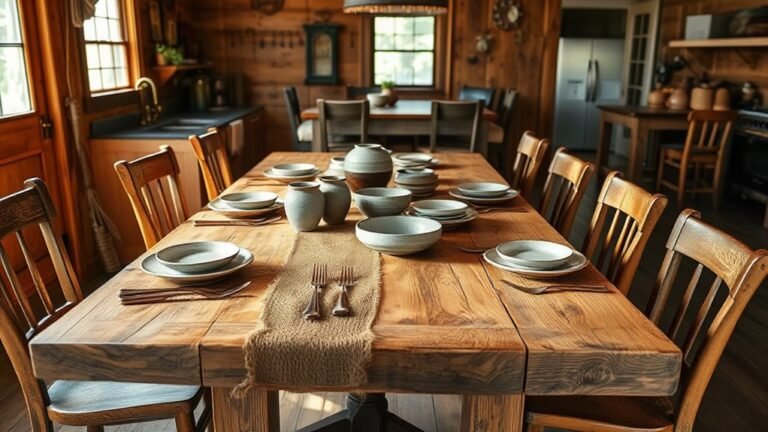 rustic cabin dining inspiration