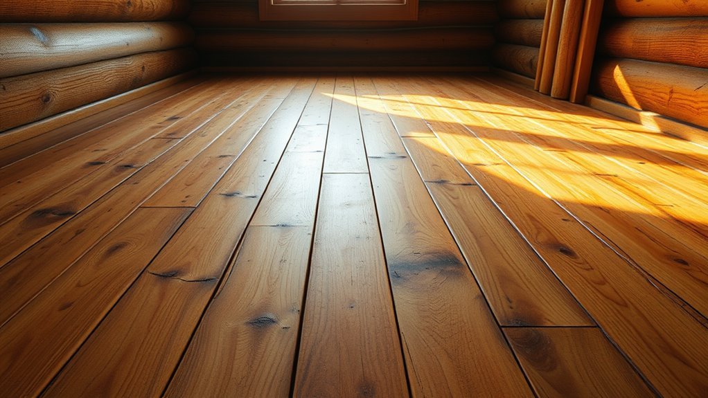 rustic cabin flooring inspiration