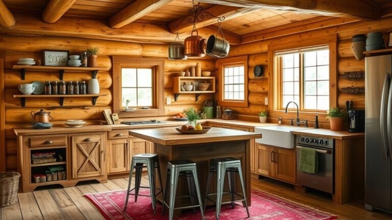 rustic cabin kitchen decor