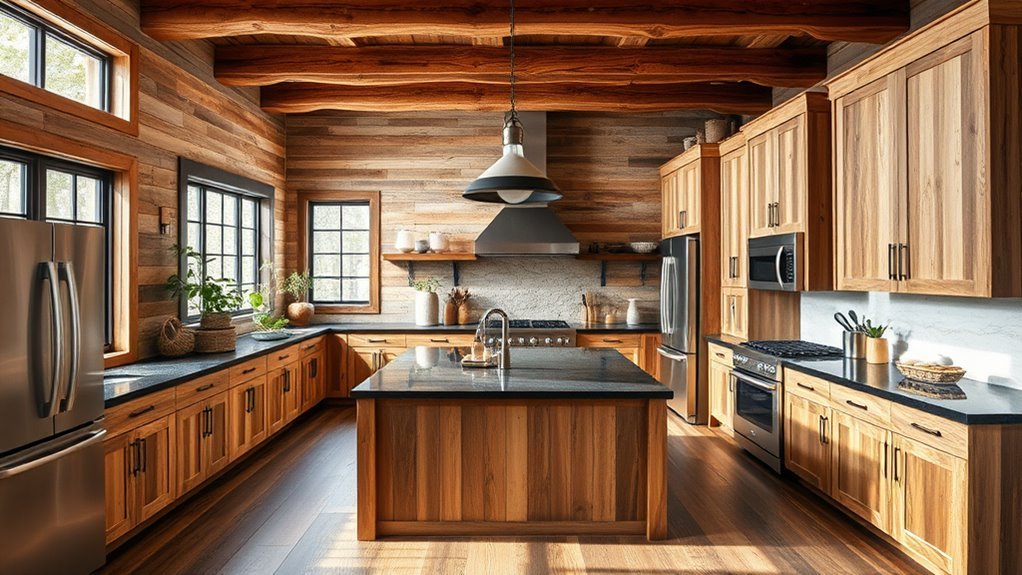 rustic cabin kitchen designs