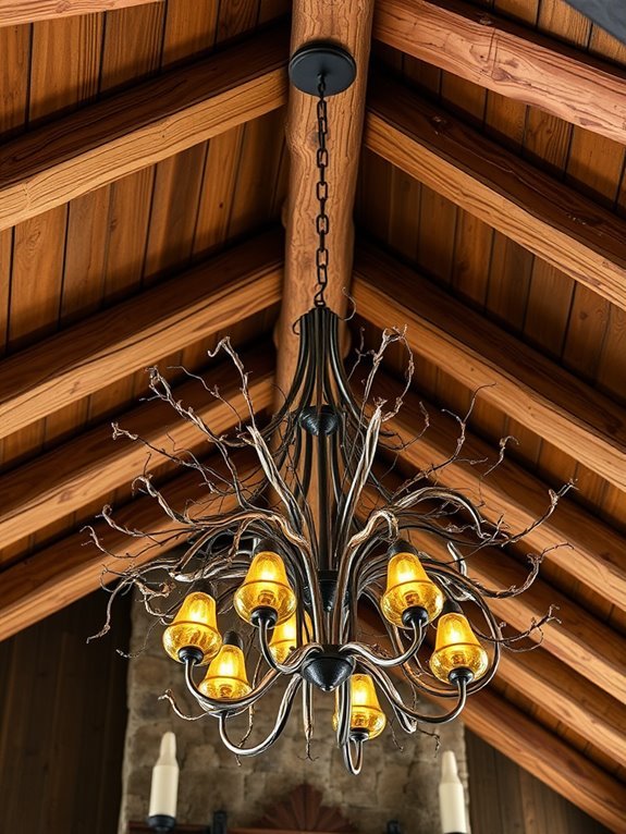 rustic chandelier design choices