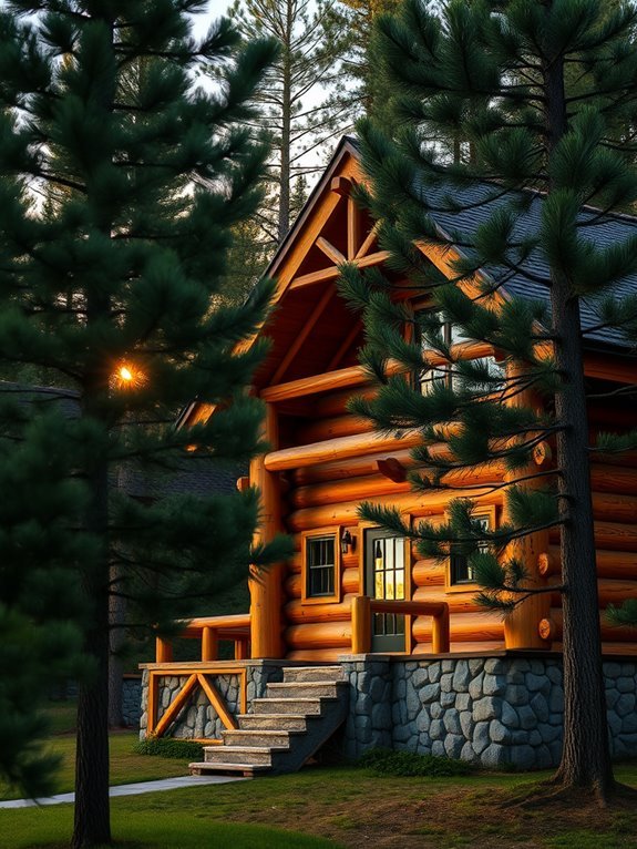 rustic charm and warmth
