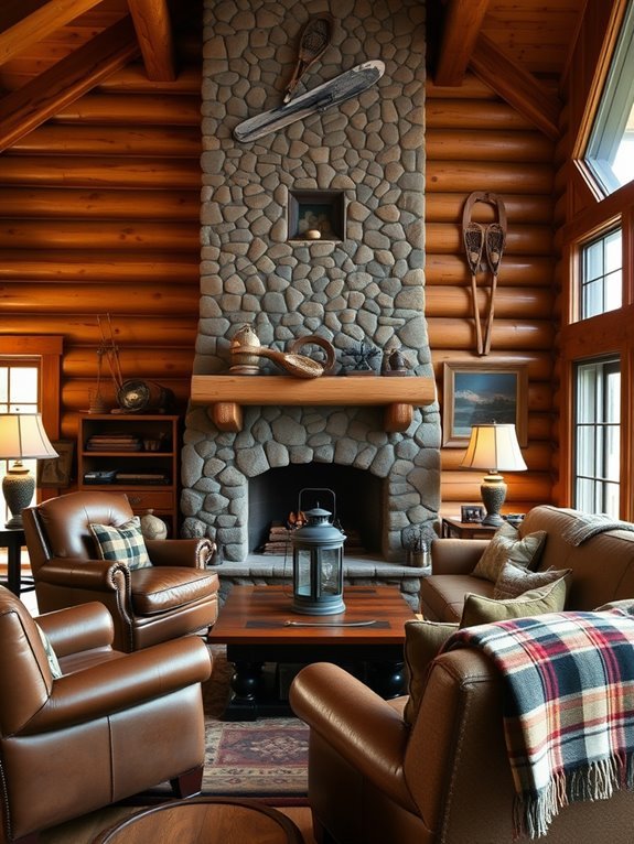 rustic charm and warmth