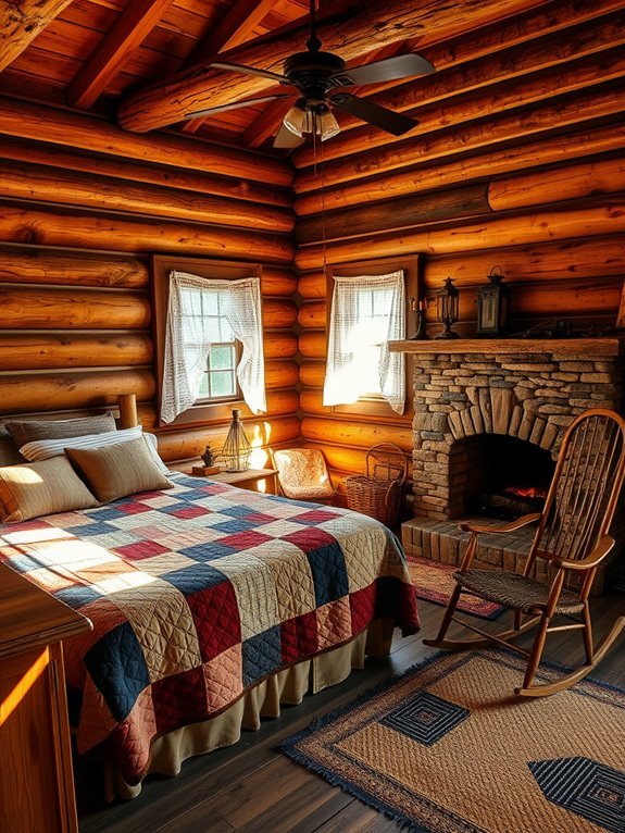 rustic charm and warmth
