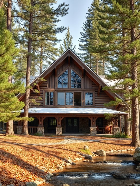 rustic charm and warmth
