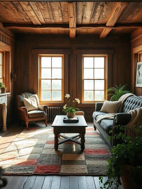 rustic charm from sustainability