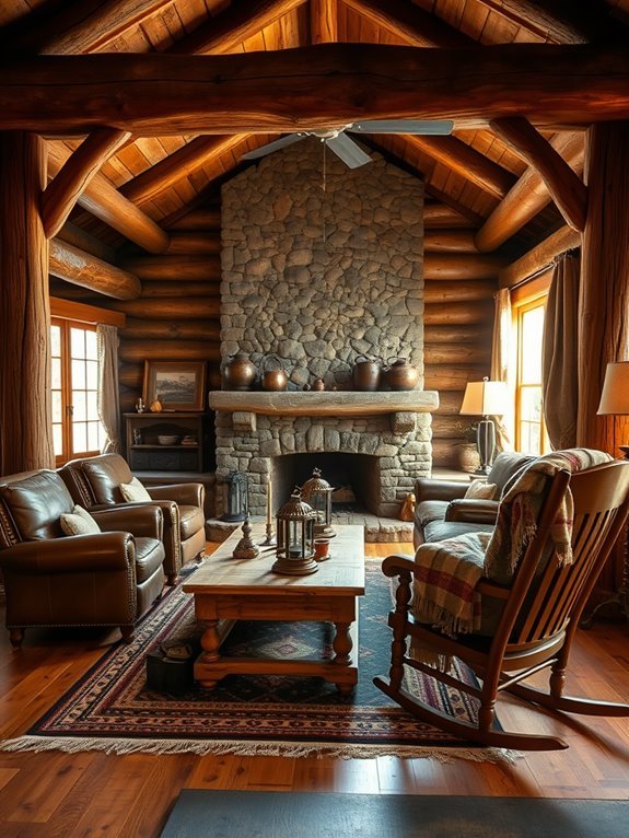 rustic charm in interiors
