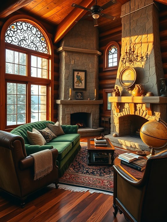 rustic charm with nostalgia