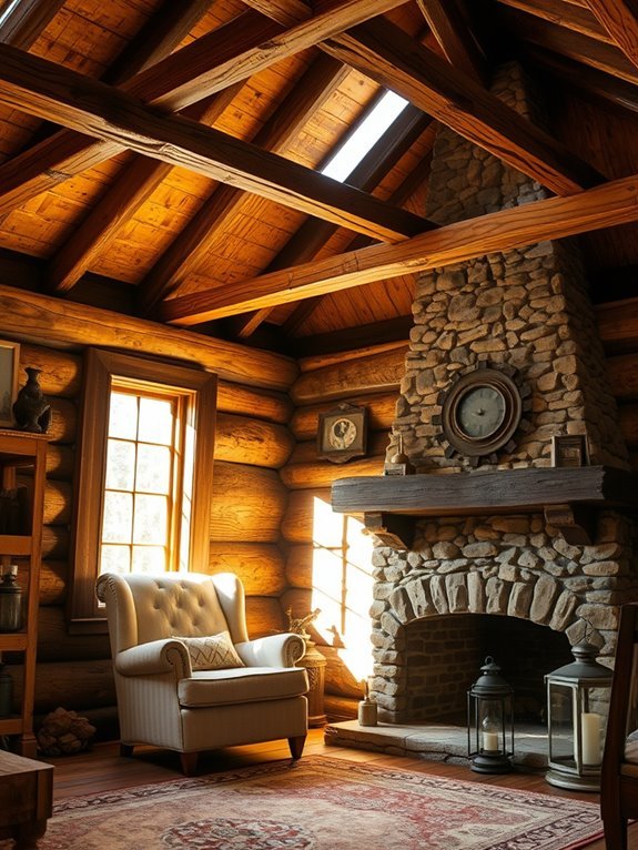 rustic charm with wood
