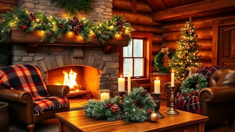 rustic christmas cabin decor