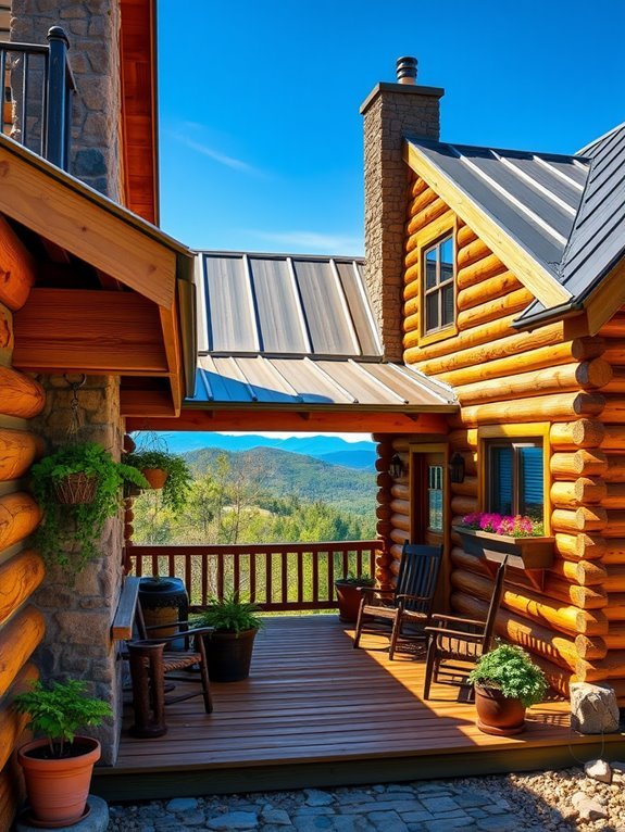 rustic countryside retreat home