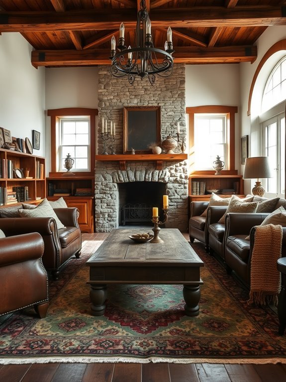 rustic elegance and comfort