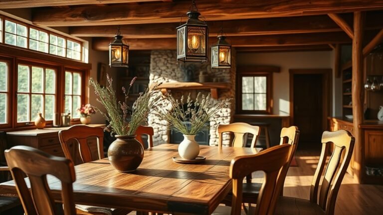 rustic family gathering spaces