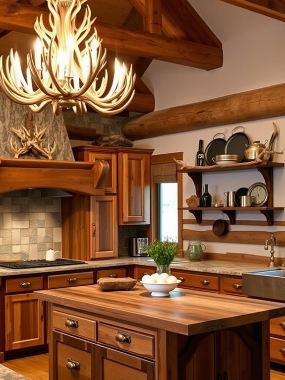 rustic home decoration accents
