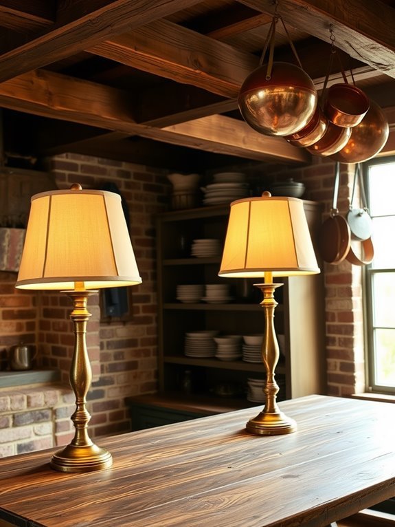 rustic illumination for homes