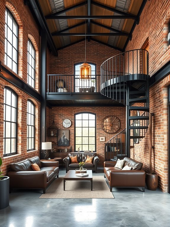 rustic industrial design appeal