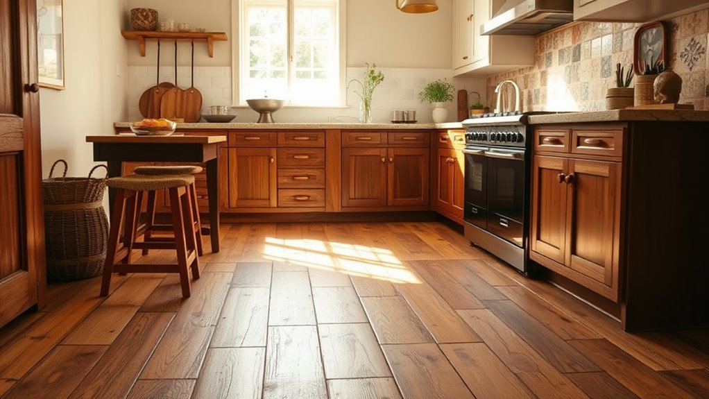 rustic kitchen flooring options