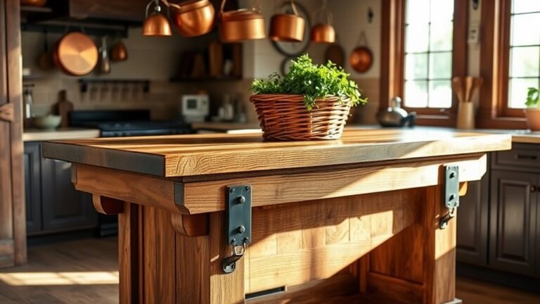 rustic kitchen island inspiration