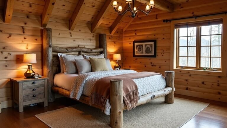 rustic log cabin decor