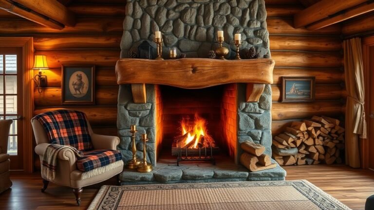 rustic log cabin decor