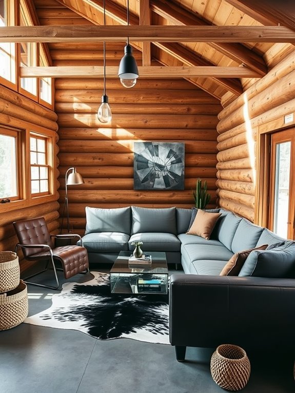 rustic meets modern design