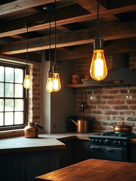 rustic metal lighting designs