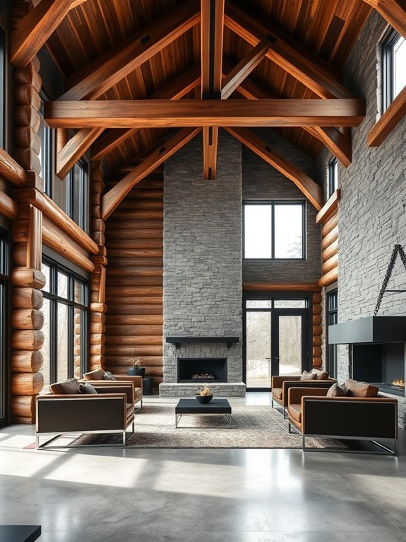 rustic modern design aesthetic