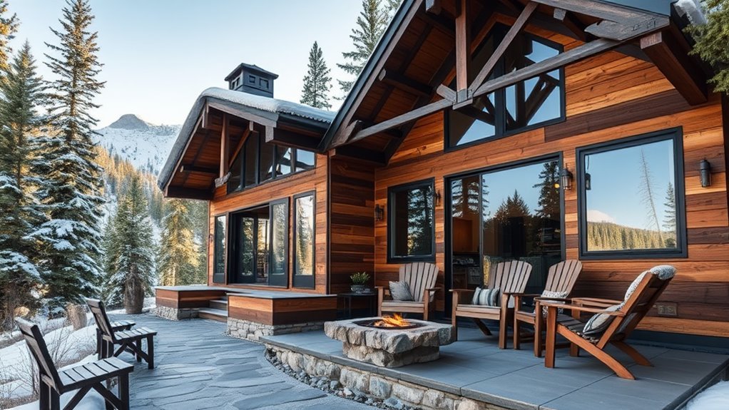 rustic modern mountain decor