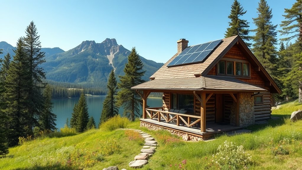 rustic mountain cabin designs