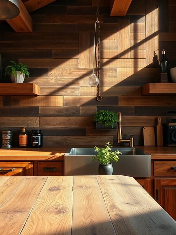 rustic reclaimed wood design