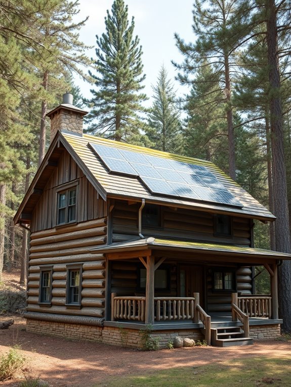 rustic reclaimed wood retreat