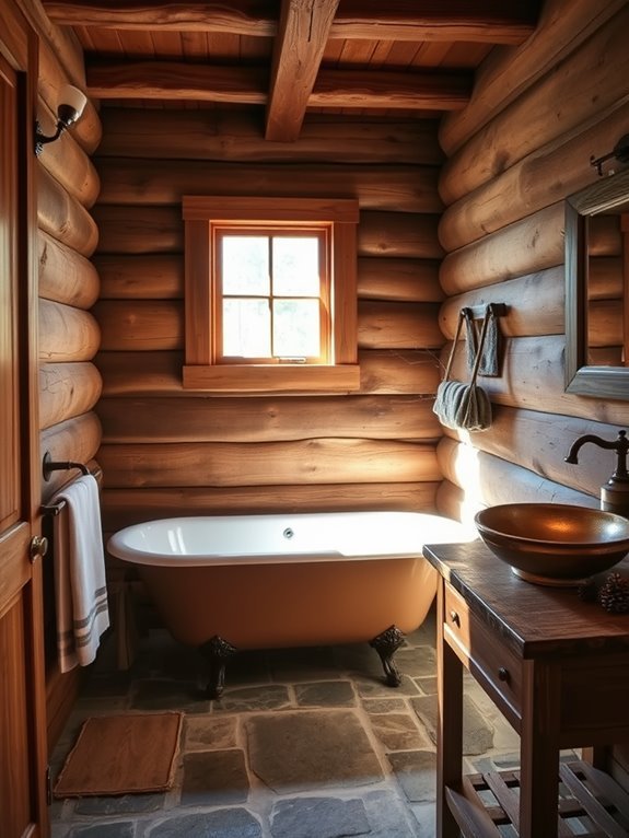 rustic reclaimed wooden planks