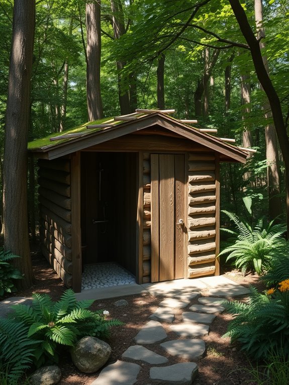 rustic retreat with amenities