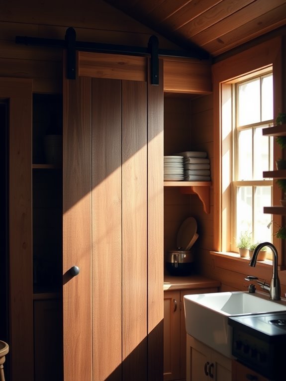 rustic sliding door design