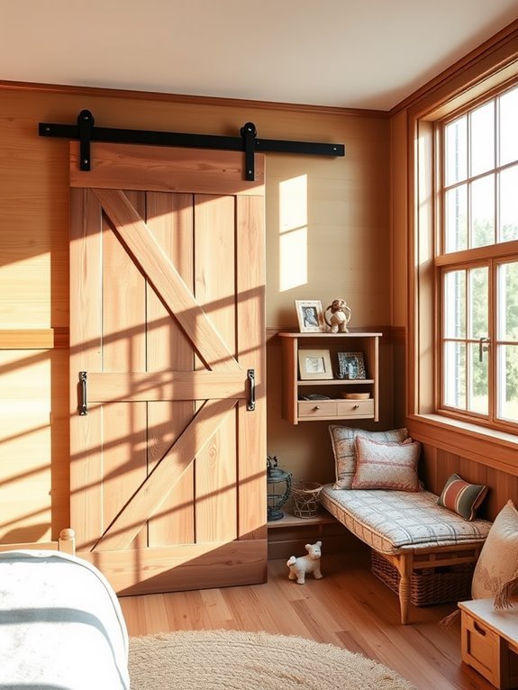 rustic sliding door design