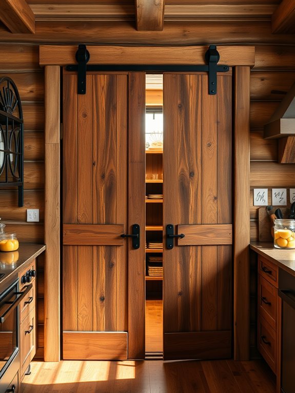 rustic sliding door design