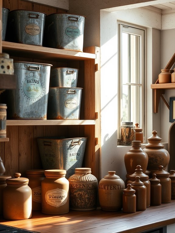 rustic storage solutions available