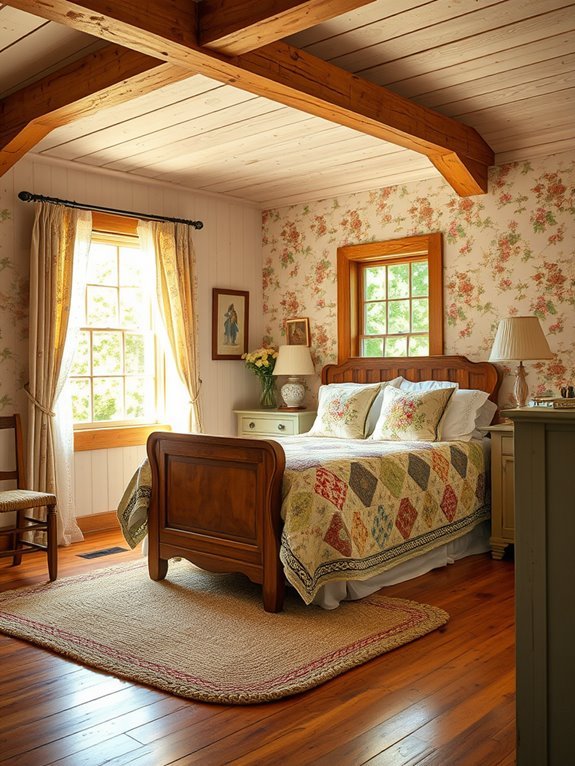 rustic stylish comfortable living