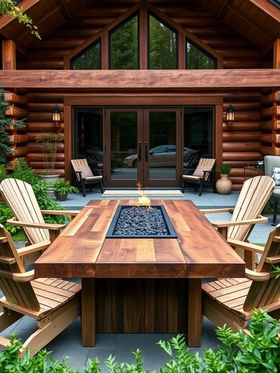 rustic sustainable design elements