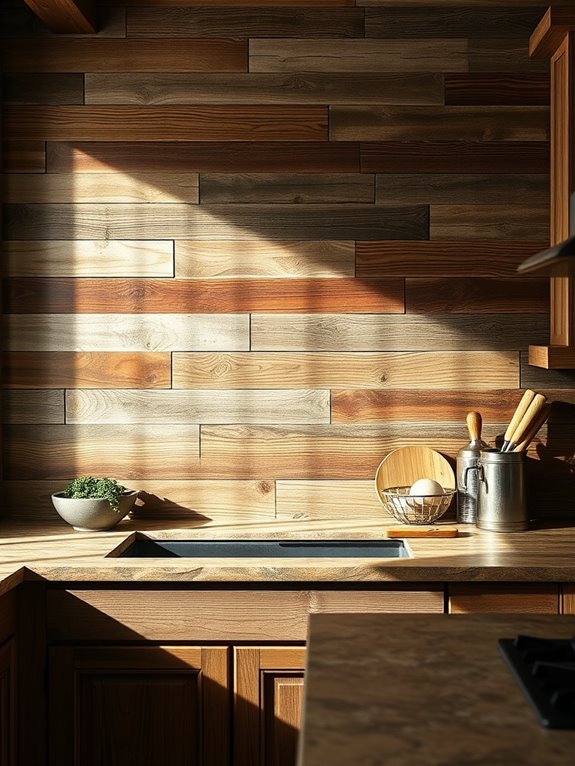 rustic sustainable reclaimed wood
